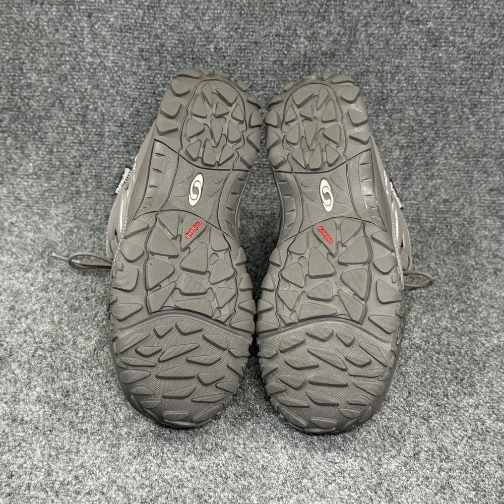 Salomon Winter Hiking Boots Men's 8.5‎ Grey Waterproof Thinsulate Insulated Snow